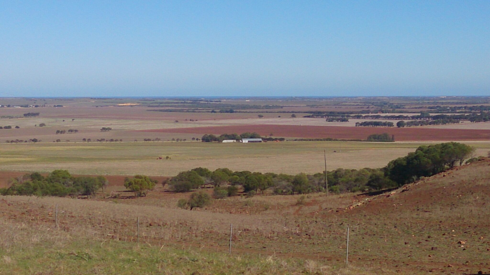 Landscape of farmland