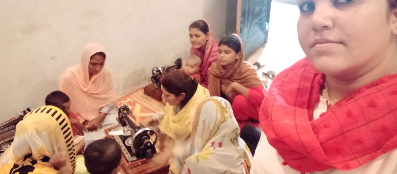 women doing vocational skills