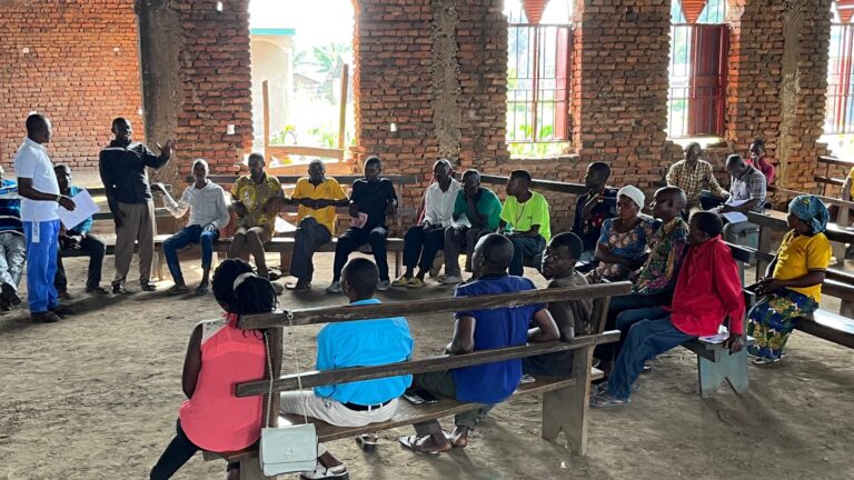 Community meeting North Kivu