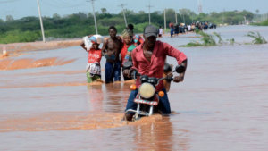 Flood waters Tana River